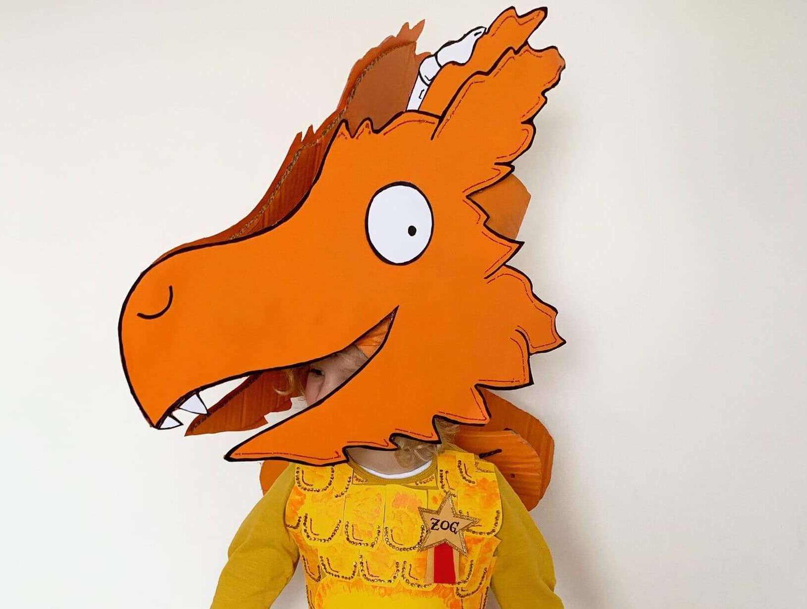 Homemade Zog The Dragon Costume How To Make Guide